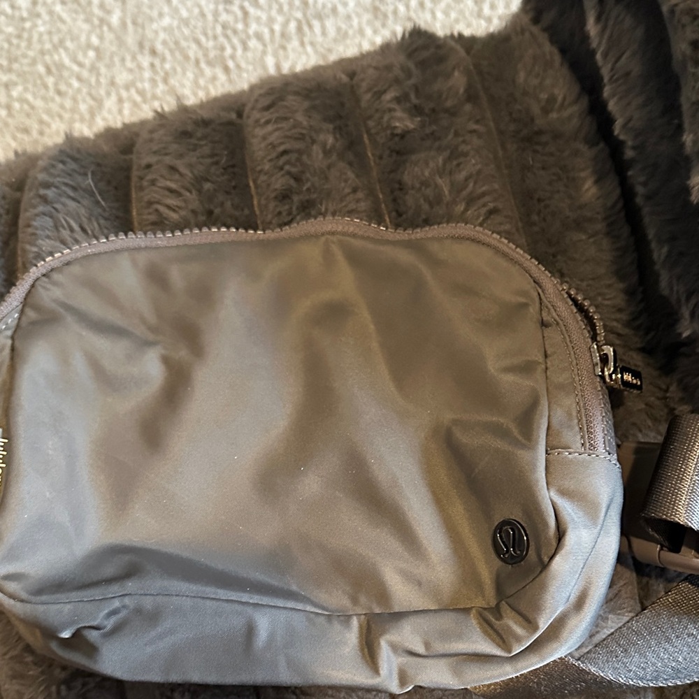 lululemon athletica Charcoal Crossbody Bag